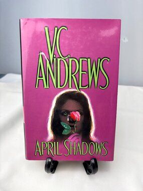V.C. Andrews April Shadows Hardcover Book Mystery Drama Fiction Format